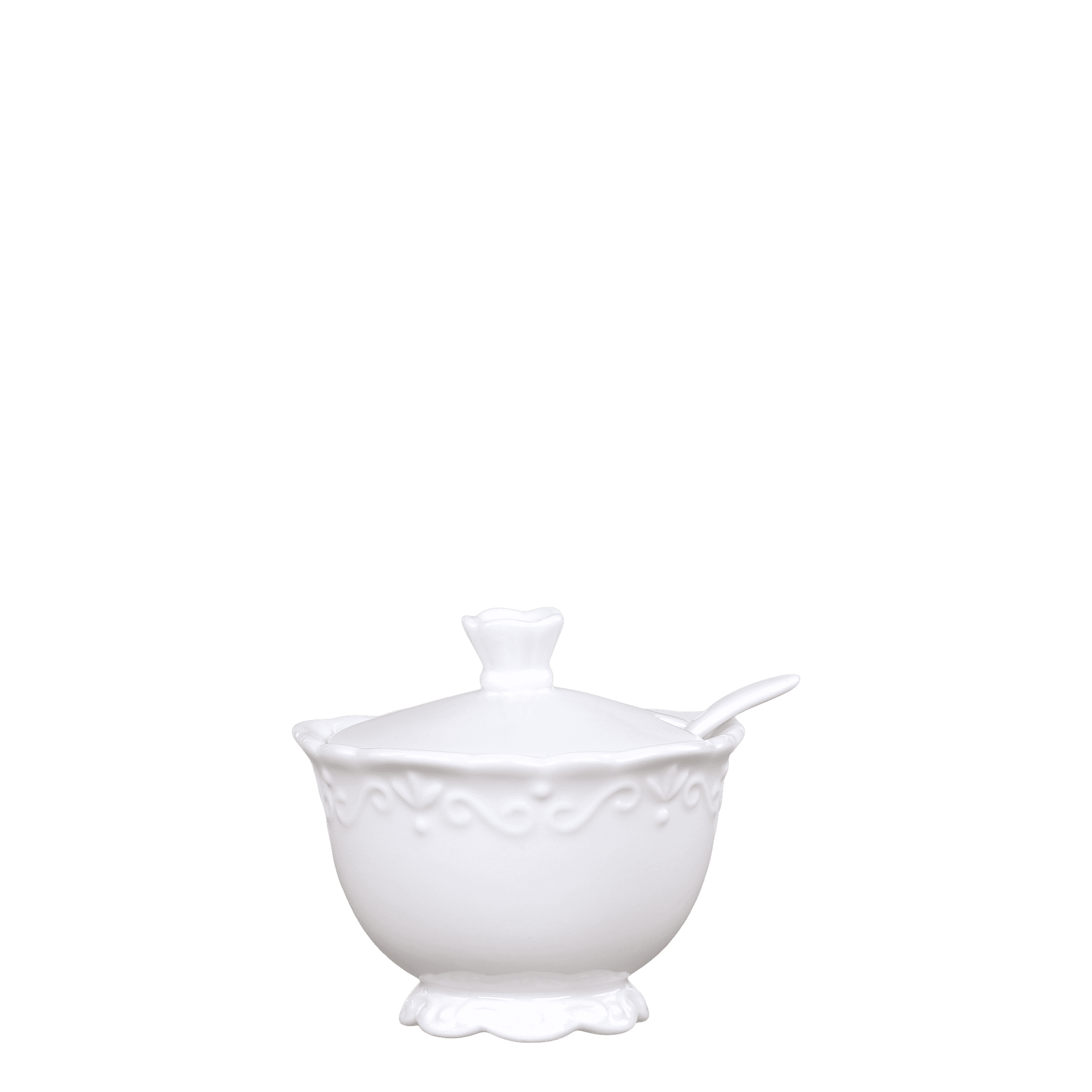 Provence Zuckerschale m. Löffel